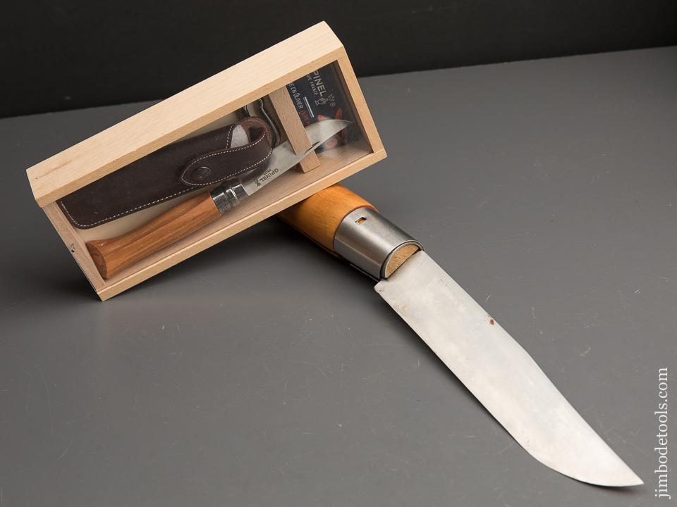 Magnificent OPINEL Twenty inch Folding Knife & OPINEL 7 1/2 inch Model - 90182