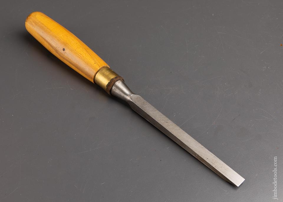 Extra Extra FINE 1/2 inch MARPLES Boxwood Handled Mortise Chisel with Decal - 90185