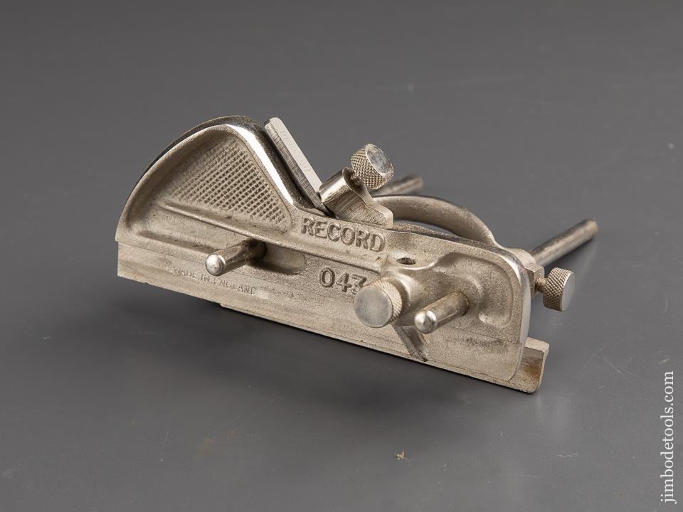 RECORD No. 043 Plough Plane MINT in Original Box - 90213
