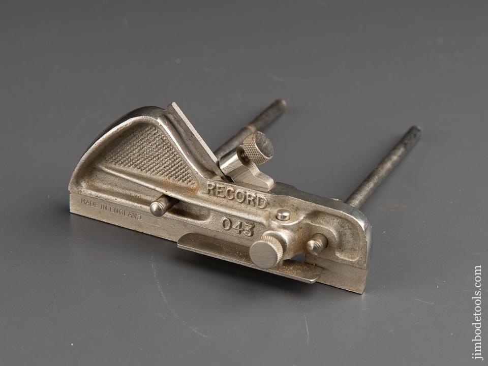 RECORD No. 043 Plough/Plow Plane MINT in Original Box - 90214