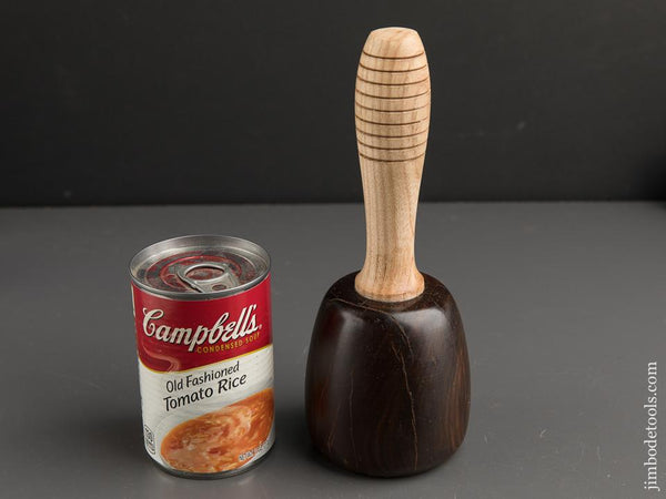 Gorgeous 20 ounce Lignum Vitae Carver's Mallet - 90230