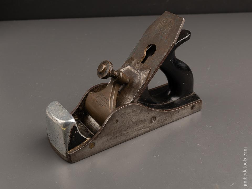 Very Unusual SLATER Ebony & Aluminum Infill Smooth Plane - 90238