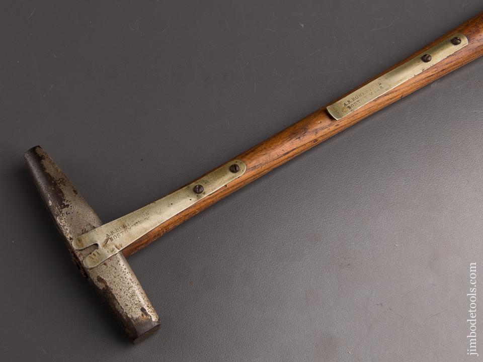 Very RARE One Piece ROBERTSON Patent 1886 Bill Posting Hammer - 90246