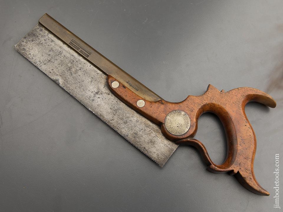 Amazing! 15 point 8 inch MOULSON BROS LONDON SPRING Brass Back Triple ...