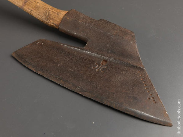 Great Decorated Goose Wing Hewing Axe - 90295