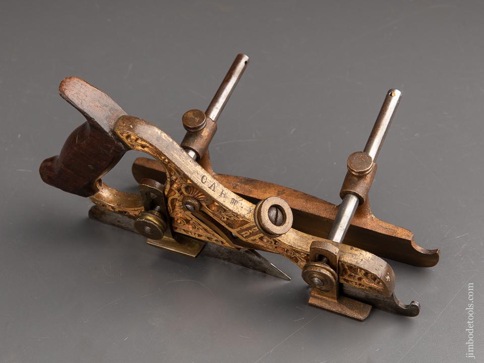 Stunning! STANLEY MILLERS Patent No. 44 Plow Plane - 90301