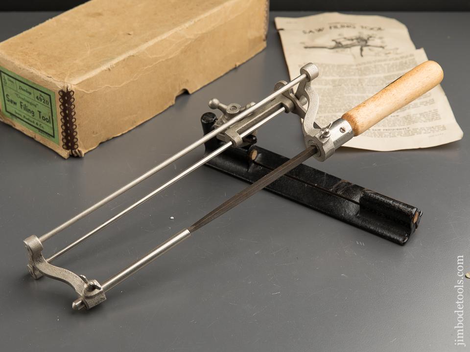 DUNLAP No. 4920 Saw Filing Tool in Original Box - 90322