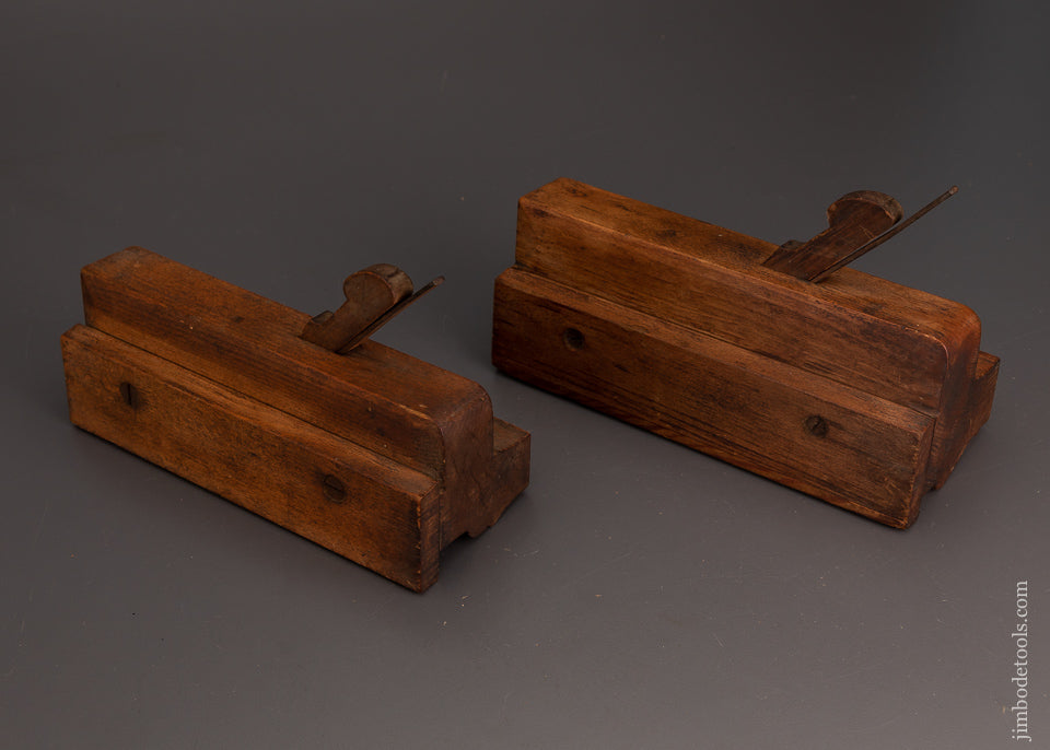 2 MONSTER Molding Planes by GARDNER & MURDOCK GREEN ST BOSTON 7 inches Wide! - 90331