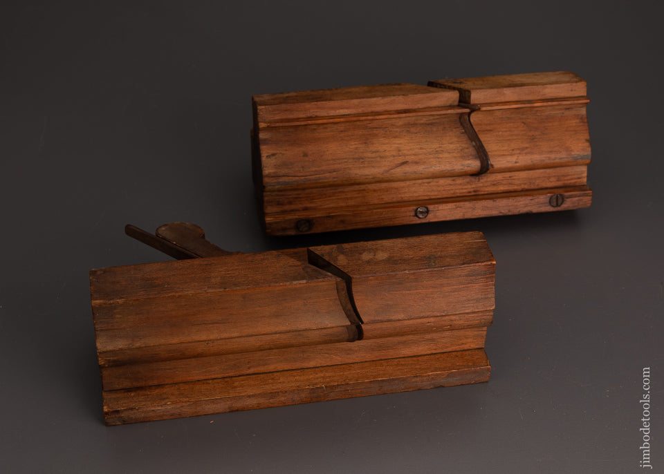 2 MONSTER Molding Planes by GARDNER & MURDOCK GREEN ST BOSTON 7 inches Wide! - 90331