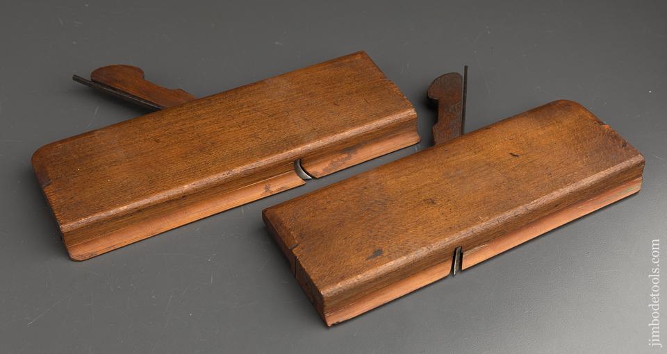 Pair of MOSELEY & SON LONDON Snip Bill Moulding Planes circa 1819-1830 FINE - 90359