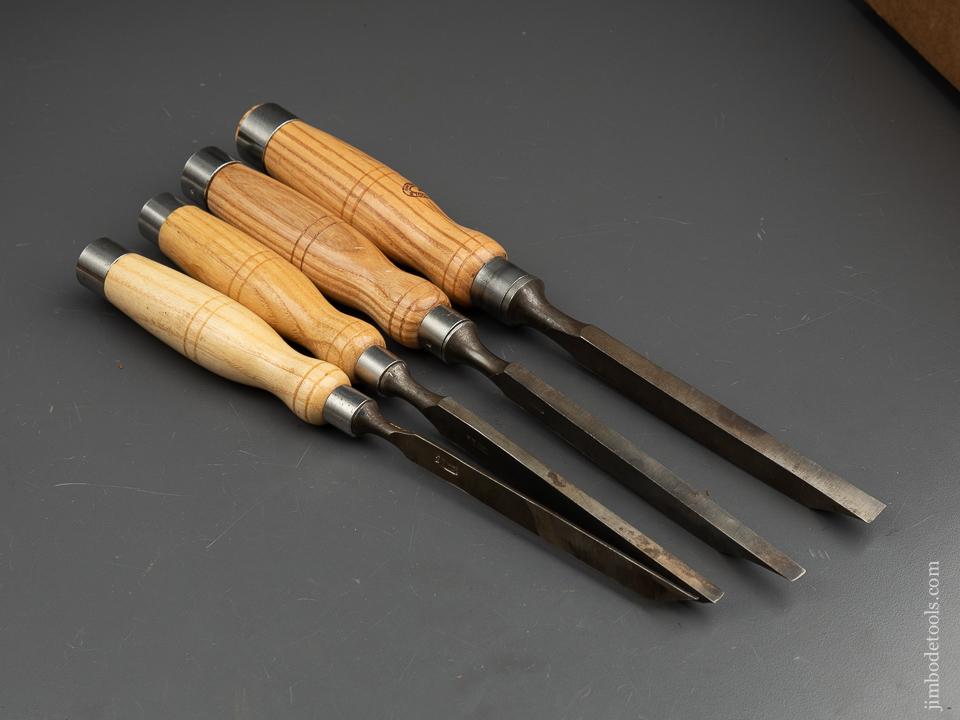 Set of Four ULMIA SPANN SAGE Heavy Mortise Chisels - 90699