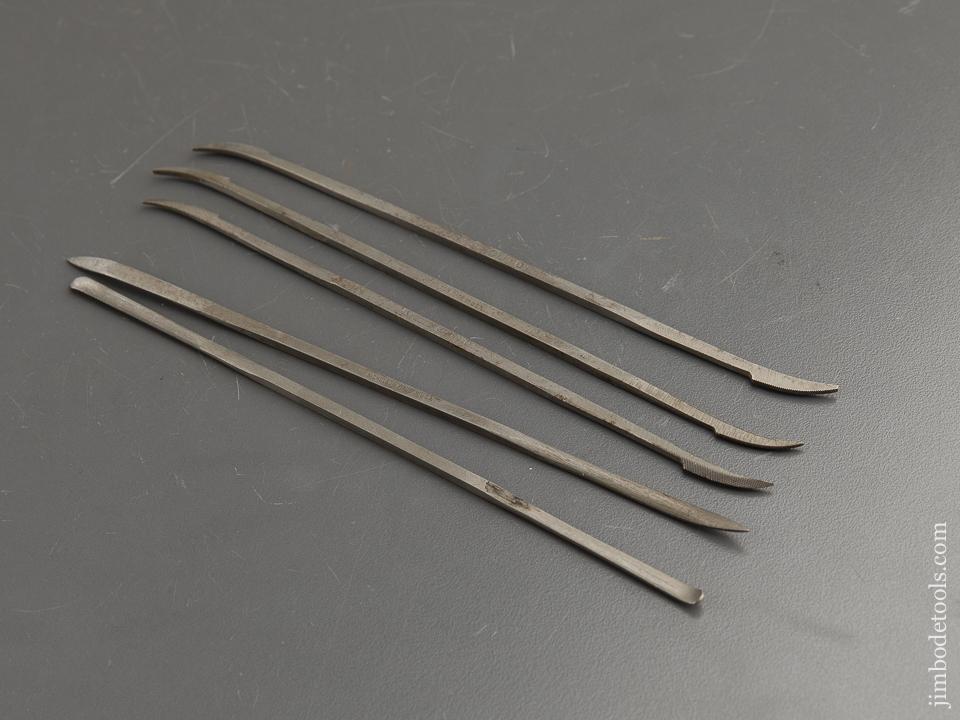 Set of Five NICHOLSON Rifflers - 90370