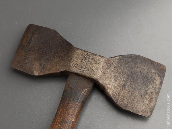 HANDMADE 7 1/4 x 12 inch Bow Tie Brick Axe - 90378