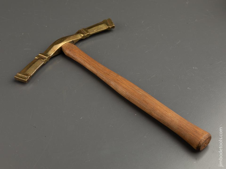 Unusual and Ornate Brass Hammer - 90437