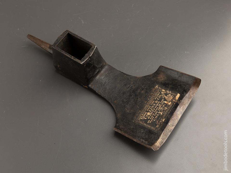 COLLINS Lipped Adze with Label NEW OLD STOCK - 80444