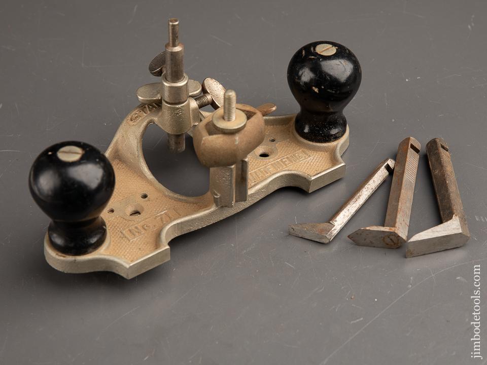 STANLEY No. 71 Router Plane 100% COMPLETE - 90448
