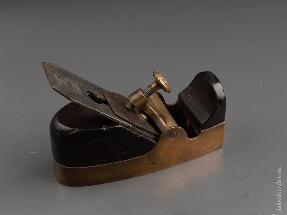 Pretty Gunmetal & Rosewood Smooth Plane - 90449