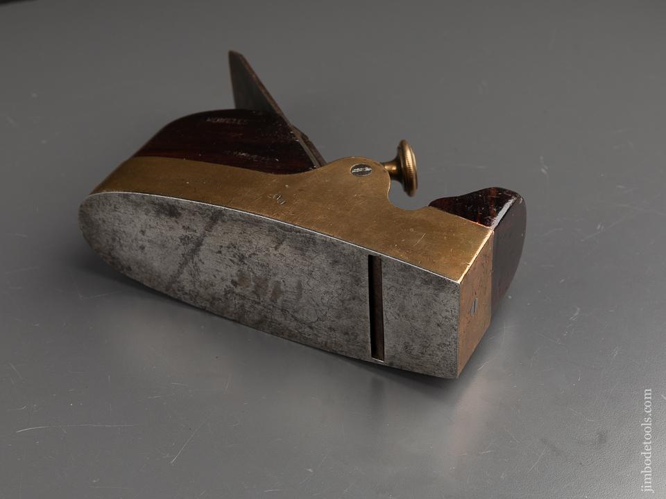 Pretty Gunmetal & Rosewood Smooth Plane - 90449