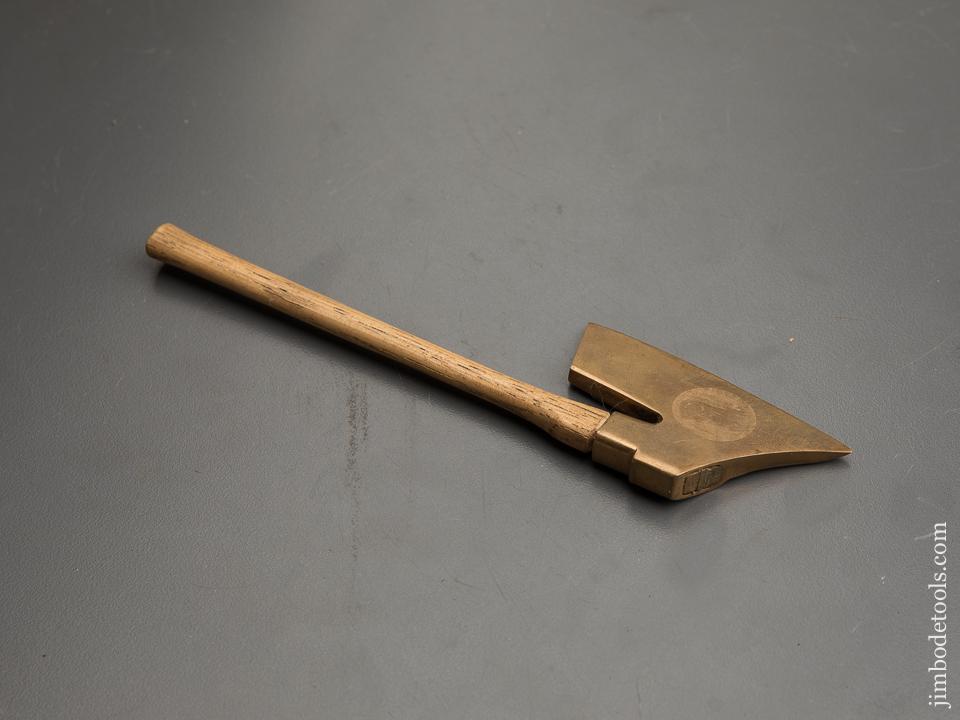 Miniature Brass Goose Wing Axe - 90463