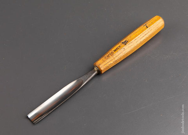 3/4 inch PFEIL SWISS MADE No. 7 Sweep Gouge FINE to MINT - 90511