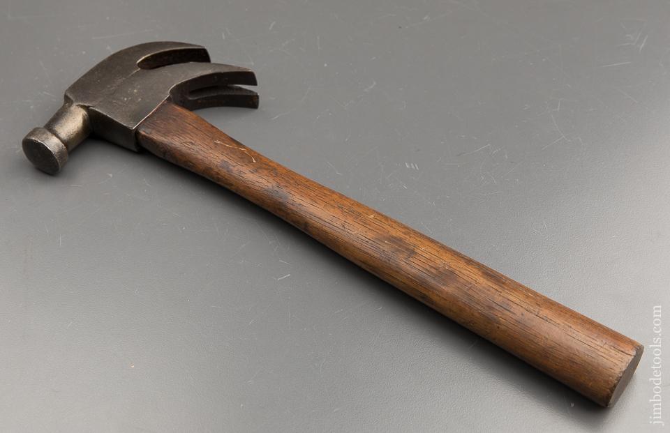 VOIGHT Patent November 4, 1902 Double Claw Hammer with Original 13 inch Handle - 90588