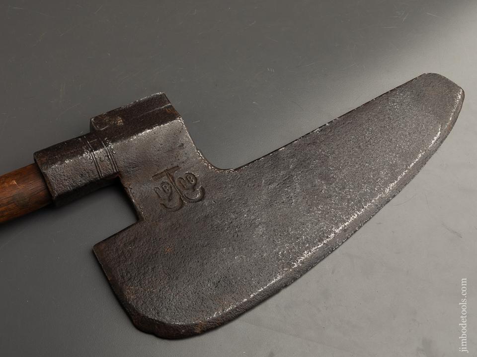 Wonderful Decorated 18th Century Goose Wing Axe - 90599