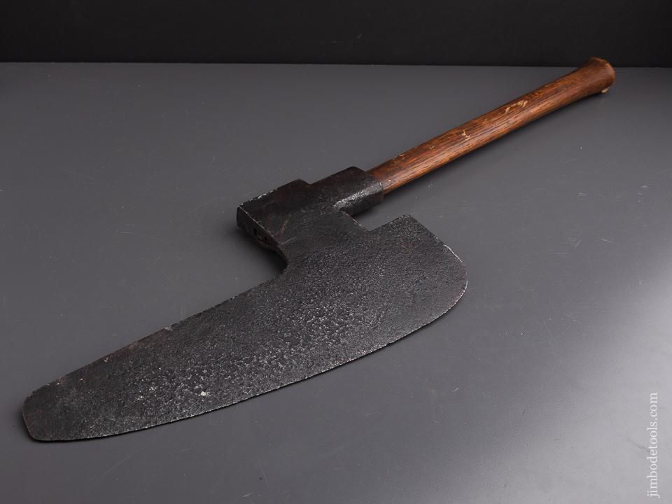 Wonderful Decorated 18th Century Goose Wing Axe - 90599