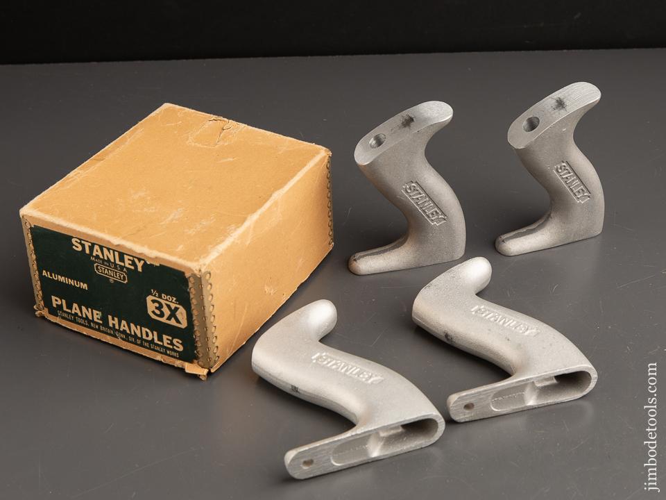 STANLEY No. 3X Aluminum Plane Handles in Original Box - 90602