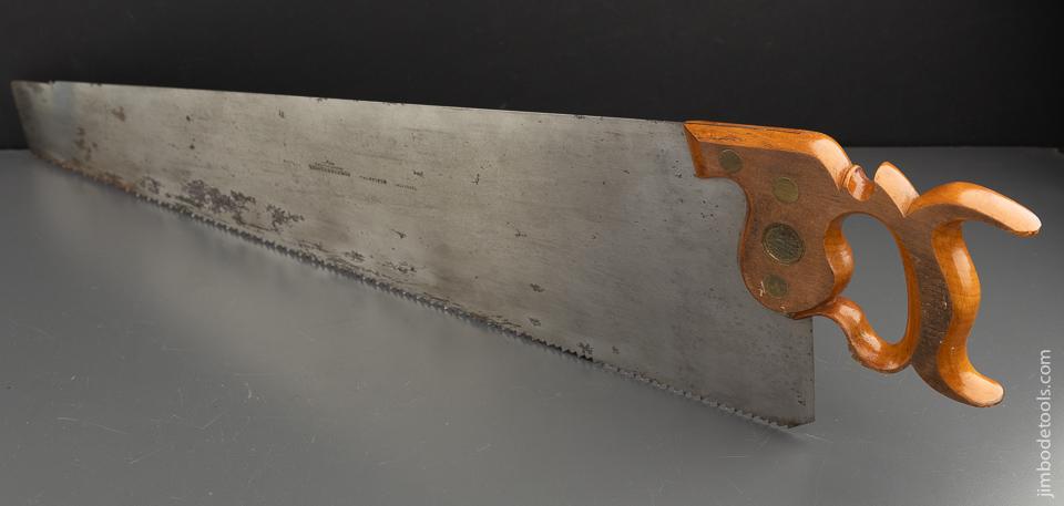 Ridiculously Fine! THOS TURNER Early Split Screw Hand Saw NEW OLD STOCK - 90603U