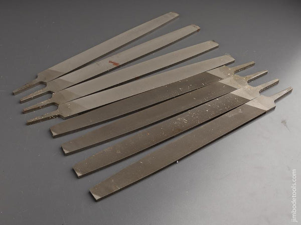 Eight Enormous! Fourteen inch Mill Bastard Files NEW & UNUSED - 90610