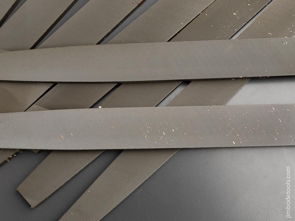 Eight Enormous! Fourteen inch Mill Bastard Files NEW & UNUSED - 90610