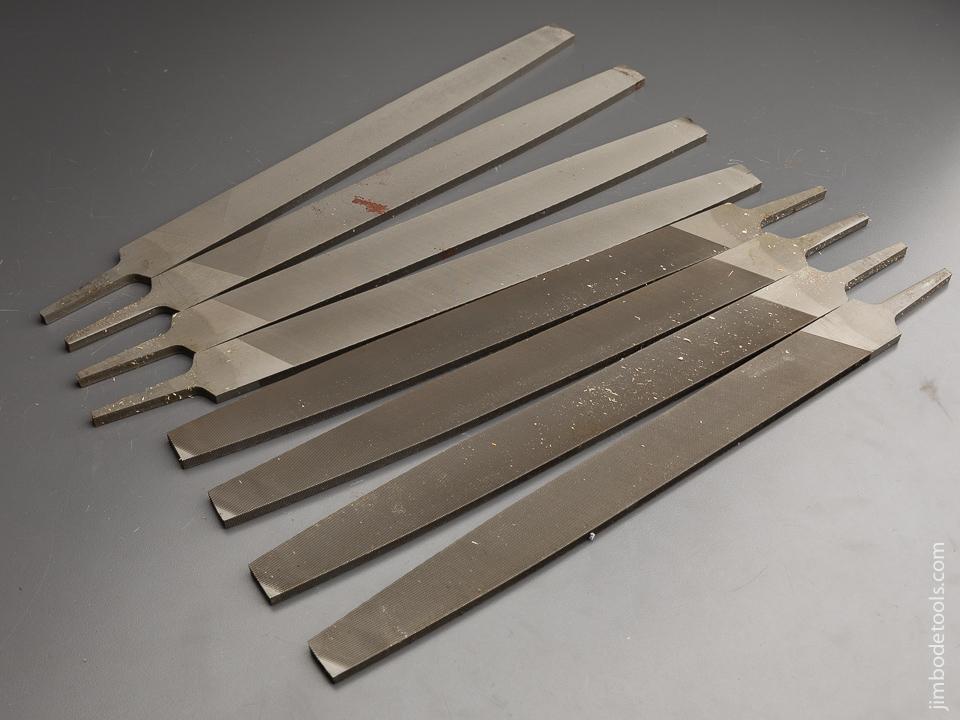 Eight Enormous! Fourteen inch Mill Bastard Files NEW & UNUSED - 90610