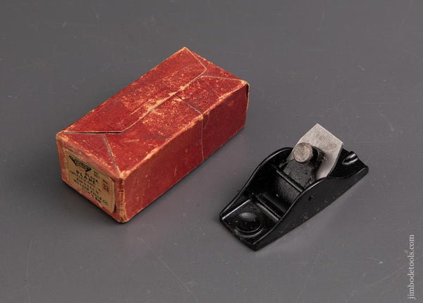 MILLERS FALLS No. 33 Block Plane in Original Box - 90658