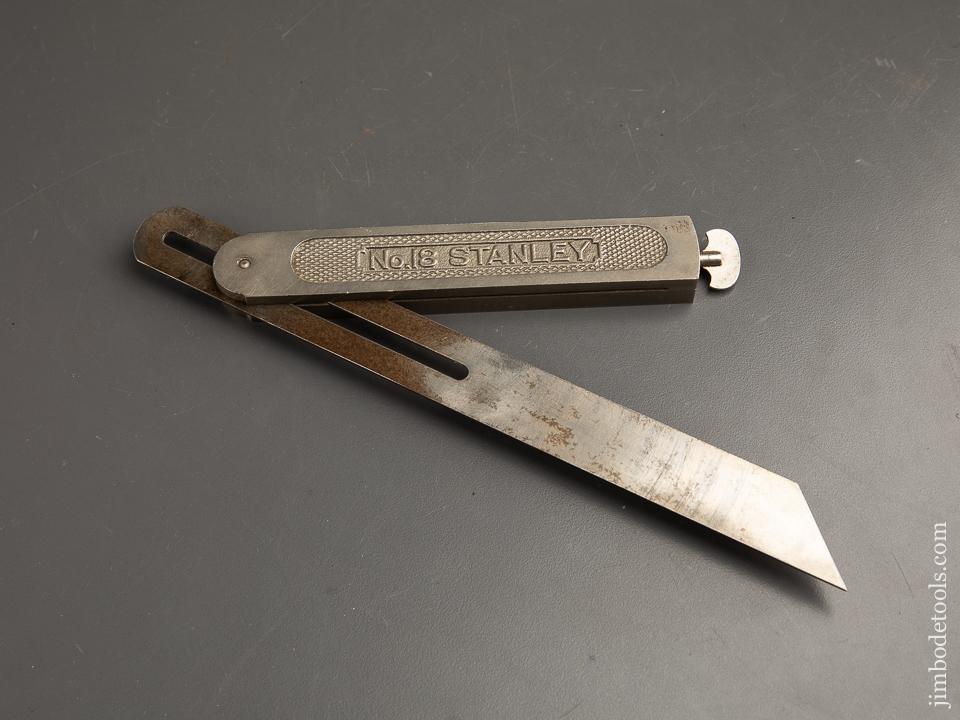 Fabulous! Ten inch STANLEY No. 18 Eureka T Bevel - 90680