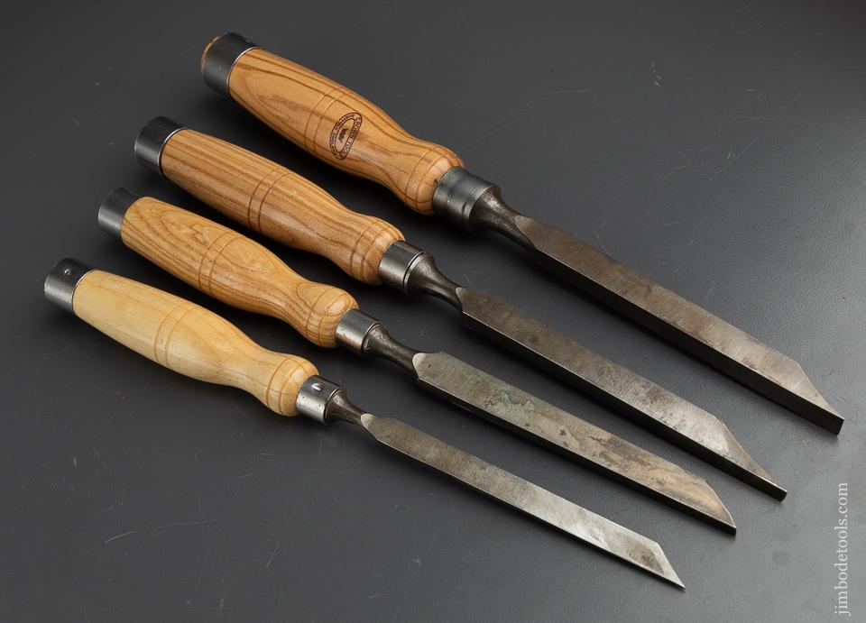 Set of Four ULMIA SPANN SAGE Heavy Mortise Chisels - 90699
