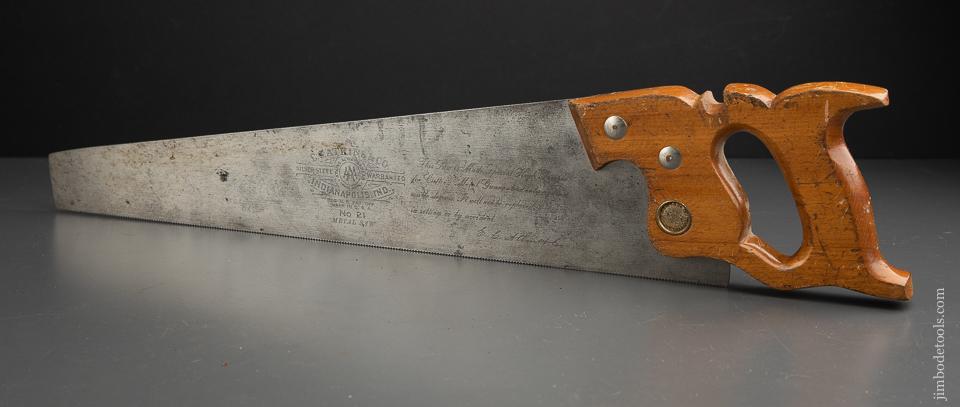 Eighteen inch ATKINS No. 21 Metal Cutting Saw - 90702