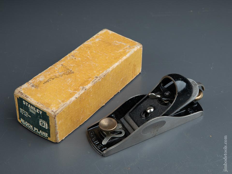 STANLEY No. 9 1/2 Block Plane MINT in Original Box - 90728