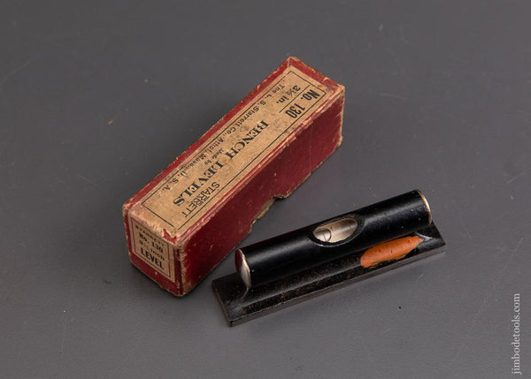 3 1/2 inch STARRETT No. 130 Bench Level EXTRA FINE in Original Box - 90742