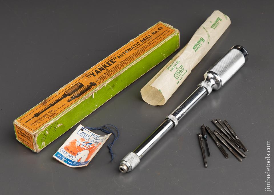 YANKEE No. 41 Automatic Drill MINT with Tag in Original Box - 90745