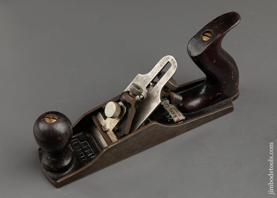 Extra EXTRA Fine PAGE's Patent Jan. 12, 1915 SARGENT No. 708 AUTO-SET Smooth Plane -- 90752