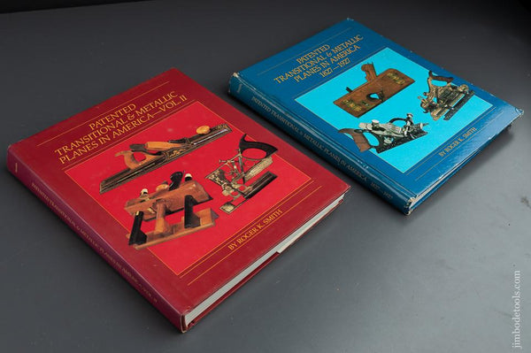 Books:  PATENTED TRANSITIONAL & METALLIC PLANES IN AMERICA 1827-1927 VOLUMES 1 & 2 by Roger K. Smith - 90756