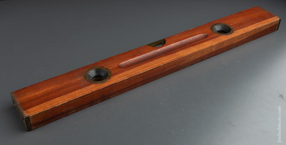 Extra Fine! 26 inch STANLEY No. 30 Carpenter's Adjustable Level & Plumb with Decal SWEETHEART - 90765