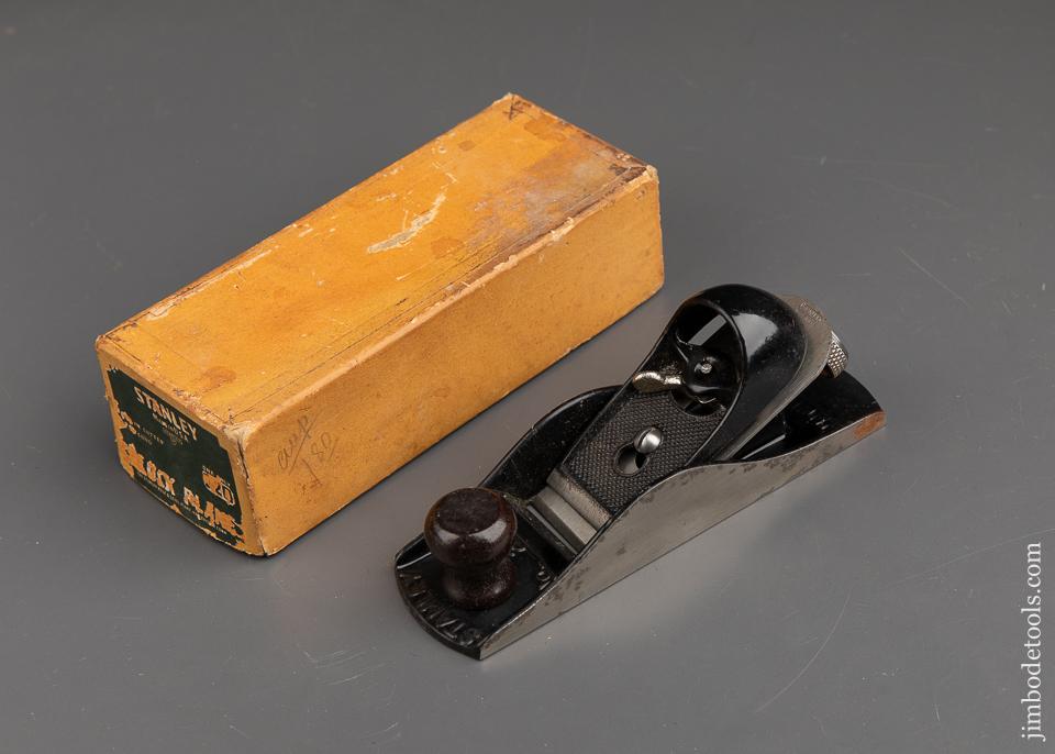 STANLEY No. 120 Block Plane NEAR MINT in Original Box - 90786