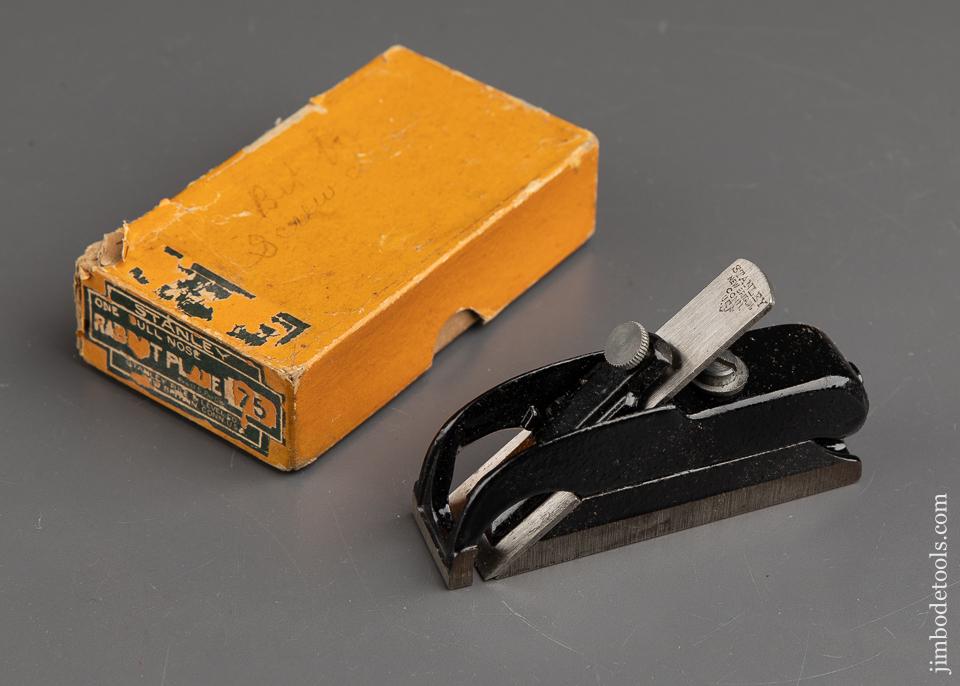 STANLEY No. 75 Bull Nose Rabbet Plane MINT in Original Box - 90787