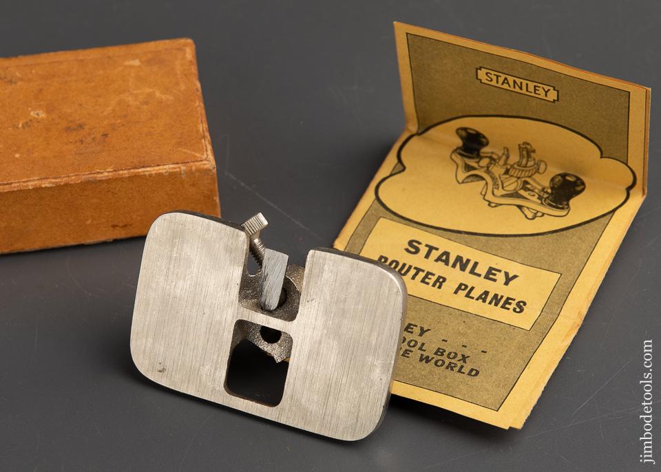 STANLEY No. 271 Miniature Router Plane MINT in Original Box - 90790
