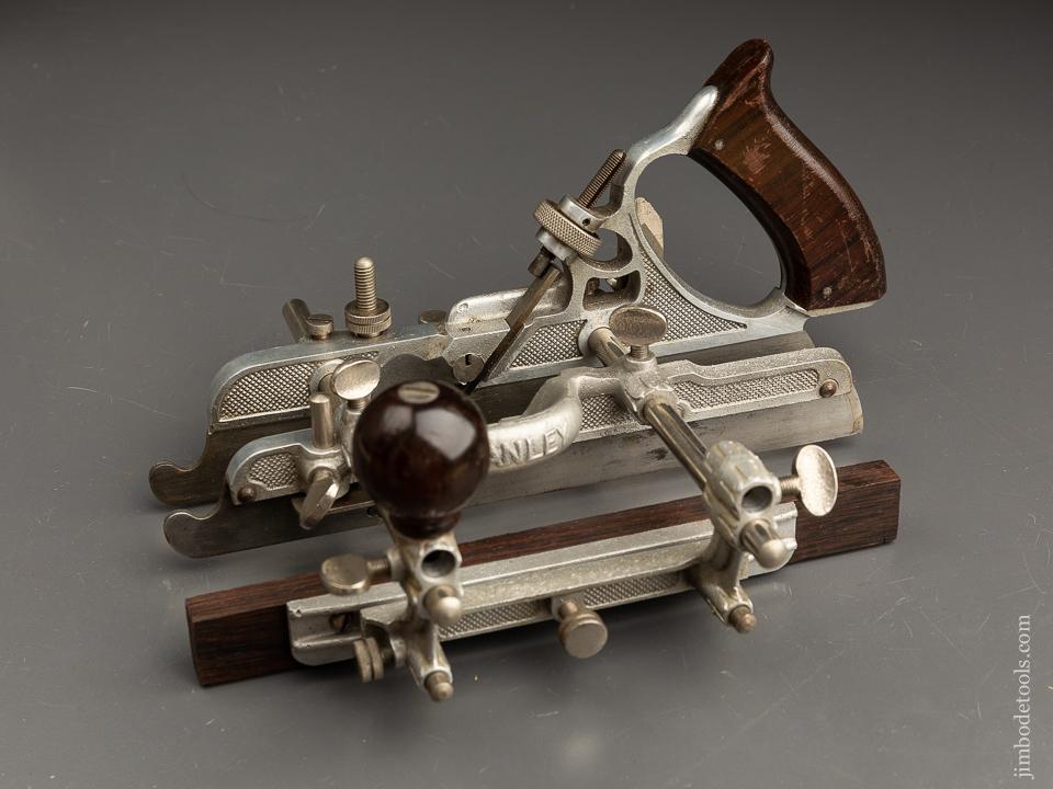 Rare! STANLEY No. A45 Aluminum Combination Plow Plane 100% COMPLETE in Original Box - 90813