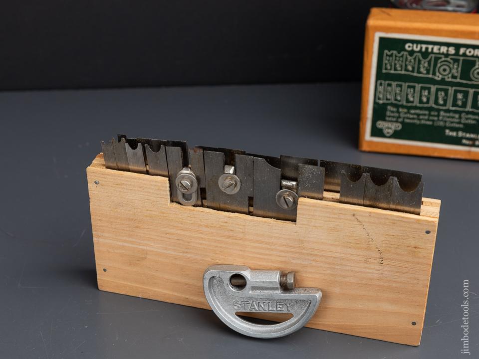 Rare! STANLEY No. A45 Aluminum Combination Plow Plane 100% COMPLETE in Original Box - 90813