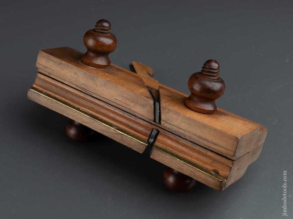 OWASCO TOOL CO NEW YORK Double Iron Screw Arm Sash Molding Plane circa 1875-1893 GOOD+ - 90818