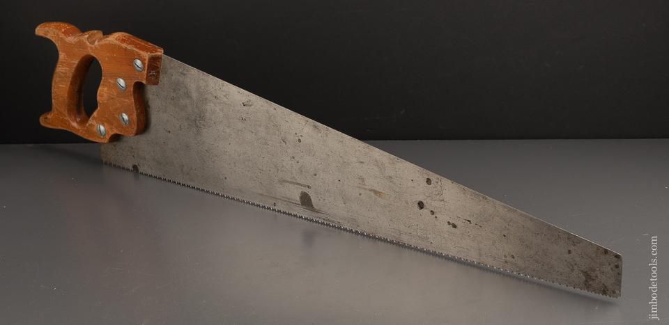 Extra Fine! 8 point 26 inch Crosscut ATKINS PERFECTION No. 65 Hand Saw - 90826