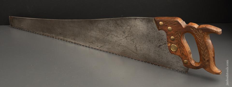 5 1/2 point 26 inch Rip DISSTON No. 20 Hand Saw - 90827